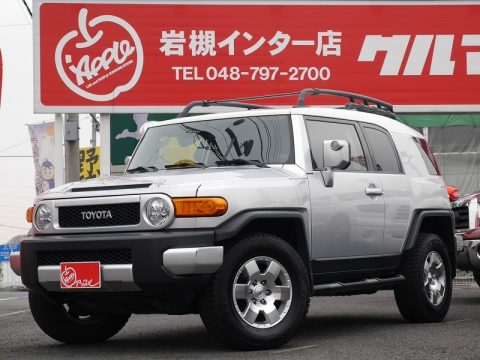 新車並行　ＦＪクルーザー４ＷＤ　コンビニエンス　左Ｈ　ルーフラック